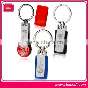 Top Quality Promotional Metal Beer Opener Key Chain thumbnail-5