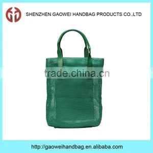 Factory Wholesale Fashionable Cheap Promotional Leather Handle Women Tote Bag GW854 thumbnail-1