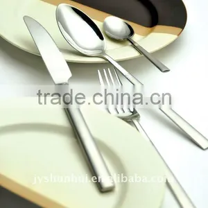 Stainless Steel Cutlery Set,sand Blasting Handle thumbnail-1