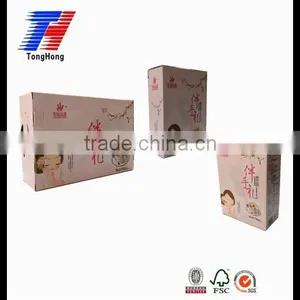 Pink Color With Embossing Healthy Food Gift Packaging Box for Mothers' Day Woman Healthy Products thumbnail-1