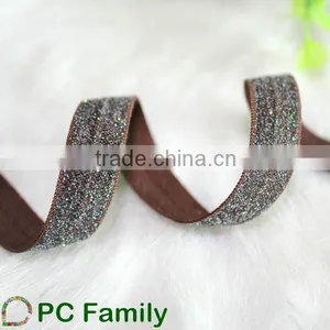 5/8" Glitter Printing Foe Elastic Ribbon thumbnail-2