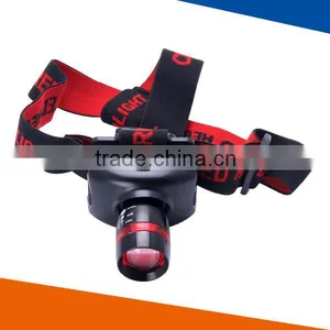 3W Headlamps Adjustable Camping Light Plastic Aluminum LED Head Light 3AAA Battery thumbnail-2