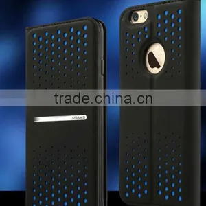USAMS Brand Colorful Leather+tpu Case for Iphone 6 4.7 thumbnail-4