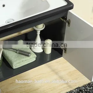 HM-C-08(80) Stainless Modern Basin Cabinet Bathrooms thumbnail-6