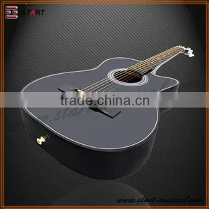 Customized Widely Used Cheap Best Quality Small Acoustic Guitars thumbnail-1