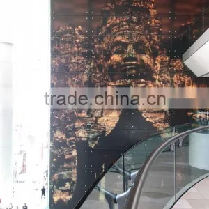 Decorative Glass Partition Image Glaze Stone thumbnail-2