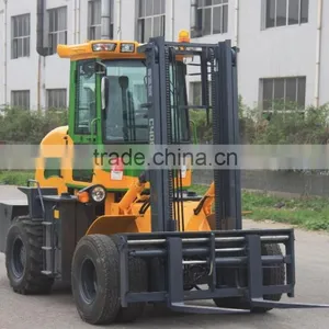 Diesel Rough Terrain Forklift 4*4 4 Way Forklift thumbnail-4
