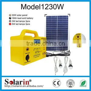 Portable Solar Power Systerm Kits/camping Kits Solarpowered Refrigerator thumbnail-1