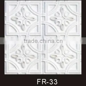 FR33 PU Wall Plaques/wall Roof Trimps/Decorative PU Moulding thumbnail-1