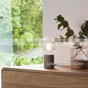 Modern Table Lamp With Edison Bulb thumbnail-3