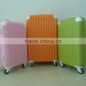 Customed Patterned Trolley Abs Luggage 2013 thumbnail-1