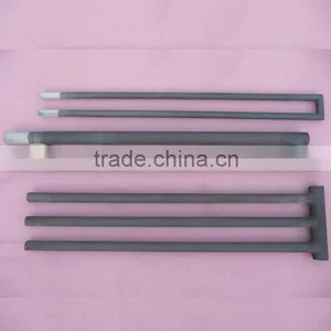 1600C Electric Industrial U/W Type SiC Heat Element thumbnail-1