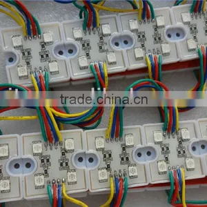 Promotion!!! 20pcs/stand 5050 SMD LED RGB Module,DC12V Input,with Plastic Case thumbnail-1