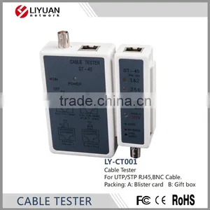 LY-CT001 Multi Network Cable Tester For UTP/STP RJ45,BNC Cable thumbnail-1