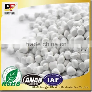 Masterbatch Manufacturer Food Grade White Masterbatch for Film and Injection,extrusion and Granulation,competitive Price thumbnail-1