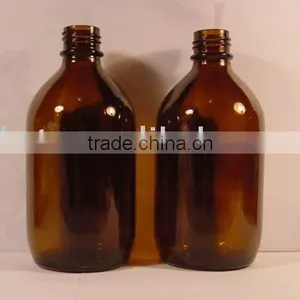 500ml Amber Boston Shape Essential Oil Bottles thumbnail-1