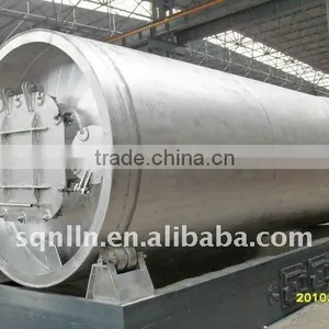 Fully Automatic 10 Tons Waste Tyre Pyrolysis Equipment thumbnail-3