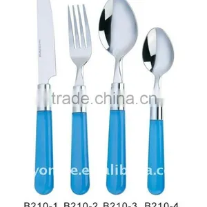 16pcs Christmas Plastic Handle Cutlery Set thumbnail-2