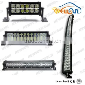 Wholesale 12v Car Led Light Bar for Offroad IP67 CE RoHs Car Curved Led off Road Led Light Bar thumbnail-1