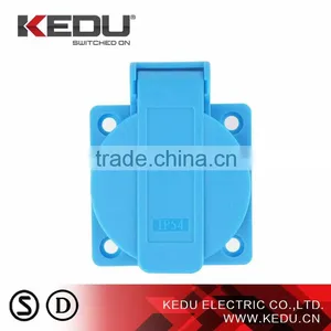KEDU Hot Sale Waterproof Danish Socket 16A 250V IP54 thumbnail-2