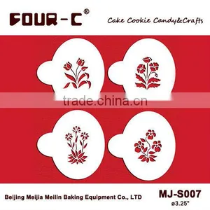 Spring Garden Cookies Stencils,candy Stencils,coffee and Chocolate Stencils thumbnail-1