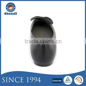 Customize Girls Gender Slip-on Student Leather Uniform School Shoes With Bowknot thumbnail-4