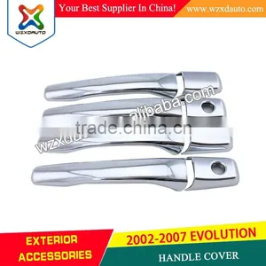 2002-2007 Mitsubishi Evolution 7 / 8 / 9 CHROME DOOR HANDLE COVER 02 03 04 05 06 07 EVLUNTION ACCESSORIES thumbnail-1