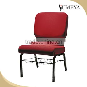 Stackable Church Chair Comfortable Design Fabric Church Pews for Sale thumbnail-2