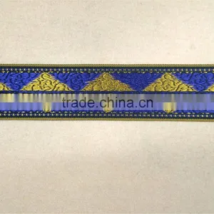 Colourful Jacquard Webbing/Ribbon For Clothing thumbnail-2