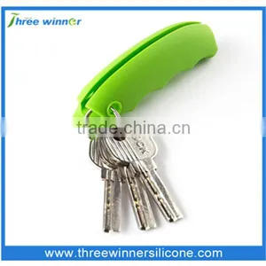 Random Color Silicon Shopping Bag Carrier Grocery Holder Handle Wholesale thumbnail-1