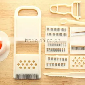 High Quality 11pcs Multifunctional Vegetable Potato Fruit Slicer Peeler Chopper Cutter thumbnail-1