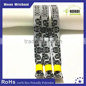 High Quality Customized 100% Polyester Wristband for Theme Festival Event&led Wristband thumbnail-2