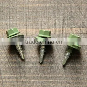 Roofing Screw Hex Washer Head Self-Drilling Screws With Colors Painted thumbnail-4