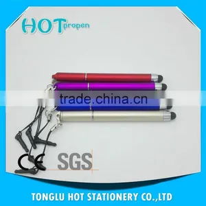Mini Stylus Ball Pen, Touch Pen With Dust Plug thumbnail-1