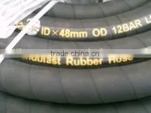 Flexible Abrasion Resistant Sandblasting Corrugated Rubber Hoses thumbnail-1