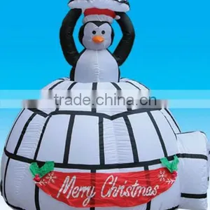 Inflatable Christmas Penguin thumbnail-1