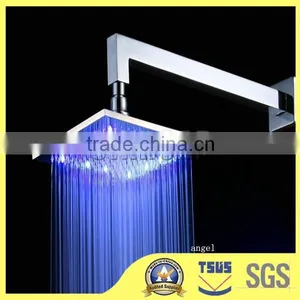 Led Shower Head/Color Changing LED Water Saving Shower Head 8 Inch Stainless Steel thumbnail-1