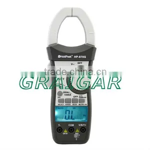 Digital Clamp Meter HP-870G,Auto Range Digtal Dual Display AC /DC Clamp Multimeter thumbnail-1