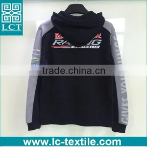 Wholesale Bulk Made in China Cheap Polyester Cotton Tall Hoodies for Racing thumbnail-2
