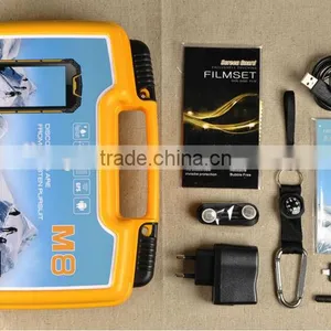 4.5 Inches Quad Core Mobile Phone M8 Waterproof Walkie Talkie IP68 With Dual Card Interphone thumbnail-5