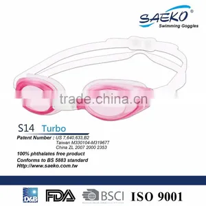 Racing - Soft Eye Seal Anti-Fog Reduce Water Resistance Racing Swimming Goggles thumbnail-2