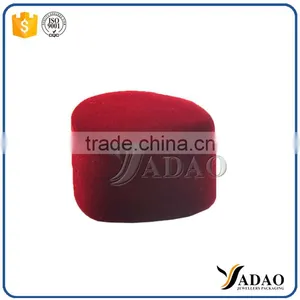 Fashion Heart Shape Flocking Jewelry Packaging Box Wholesale thumbnail-6