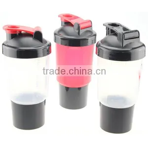 Protein Bottle/BPA Free Shaker Bottle With Cup thumbnail-1
