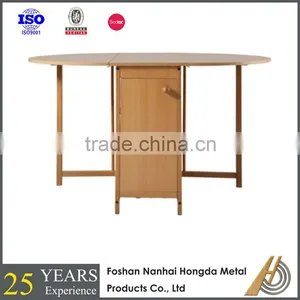 French Style Restaurant Round Folding Table Tops thumbnail-2