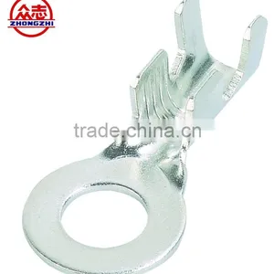 Y10C-16 Bus Bright Tin Plating Car Plug Connector Ring Lug Brass Terminal thumbnail-1