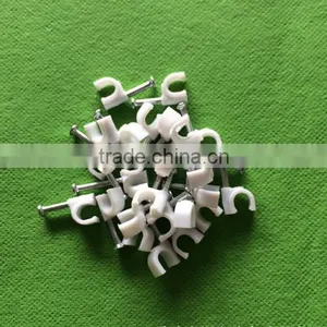 Good Selling Full Size PE Material Round Nail Cable & Wire Clip thumbnail-3