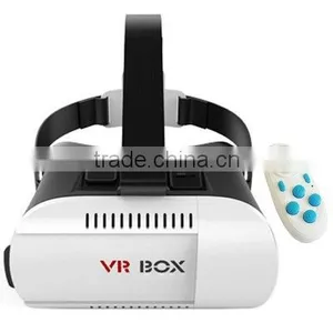 VR BOX TS-3D02 Virtual Reality 3D Glasses - WHITE thumbnail-1