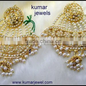 Designer Pearl Danglers thumbnail-1