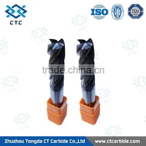 Cnc Lathe High Precision Tungsten Carbide 3 Flute Rough End Mill Cutter/solid Carbide Indexable End Mill Cutters/shell End Mills thumbnail-6
