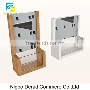 Wood Collage Photo Frame Storage Box Desktop Pen Holder thumbnail-1